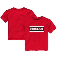 Дете Црвениот Чикаго Блекхокс Специјално Издание 2. Основно Лого Маица