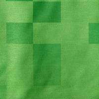 Minecraft Creeper Camo Logo Fade Licensed Tee со лиценциран краток ракав