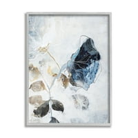 Stuple Industries Wilting Flower Abstract Mill Life Modern Blue, 20, Design по дизајн Фабриккен