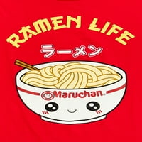 Маручан Рамен Бојс маица со кратки ракави, големини 4-18