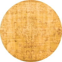 Ахгли Компанија Внатрешен Правоаголник Персиски Портокал Традиционална Област Килими, 7 '10'