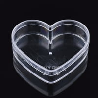 Пластични Контејнери За Мушка Срце Јасно 67х78, 5х Капацитет: 45мл