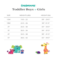 Garanimals Baby and Toddler Girl Grapte Graphic T-Shirt, големини со месеци-5T