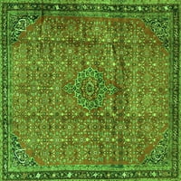 Ахгли Компанија Внатрешен Правоаголник Персиски Зелени Килими Од Традиционална Област, 5'8'