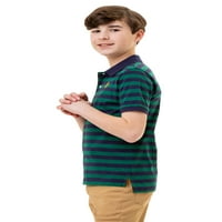 Голема и висока машка маичка со кратки ракави, ткаена кошула