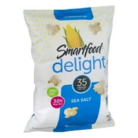 Smartfood Delight Sea Salt Air се појави пуканки 1. мл. Торба