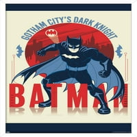 Стрипови Бетмен-Постер На Темниот Витез На Готам Сити, 14.725 22.375