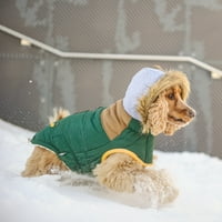 Парка за кучиња миленичиња ложа со аспираторски палто еластофит технологија ветерно водоотпорна облека за мали средни кучиња