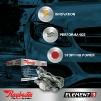 Element Raybestos Element Новите позлатени дебеломер се вклопуваат Изберете: Кадилак CTS HI Функција V6, Cadillac CTS-V HI Faste