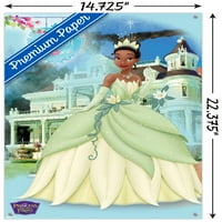 Дизни Принцеза и Жаба-Принцеза Ѕид Постер со Притисни Иглички, 14.725 22.375