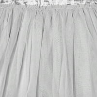 Georgeорџ Девојки Велур Сјај Фустан од Туту, големини со 4-16
